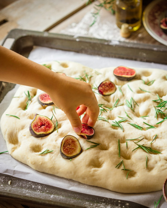 Focaccia aux figues [gourmandise assurée]