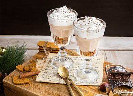 Verrines façon Mont Blanc [ou la gourmandise absolue]