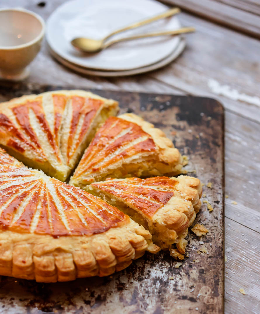 galette des rois à la noix de coco