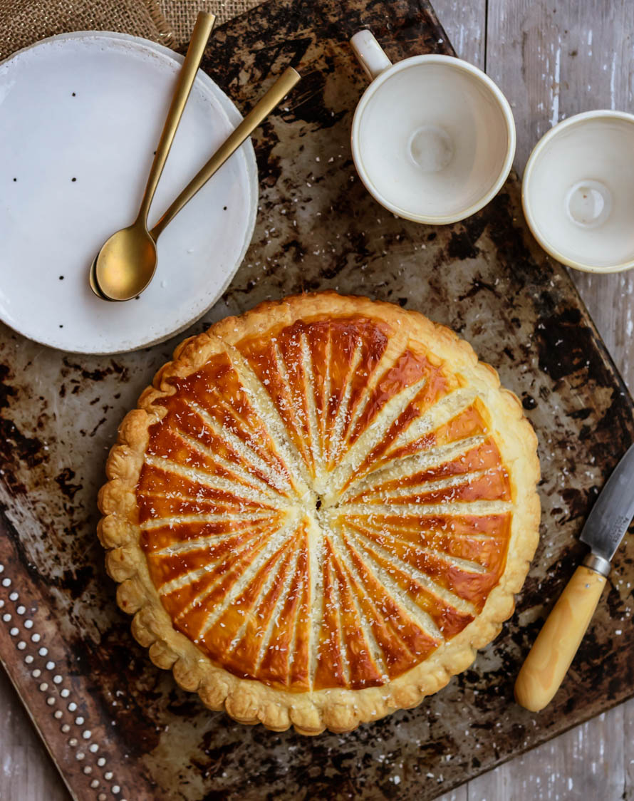 galette des rois à la noix de coco