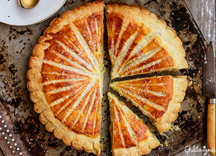 Galette des rois à la noix de coco [et bonne année à toi]