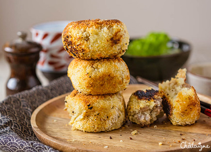 Korokke [Croquettes de pommes de terre japonaises]