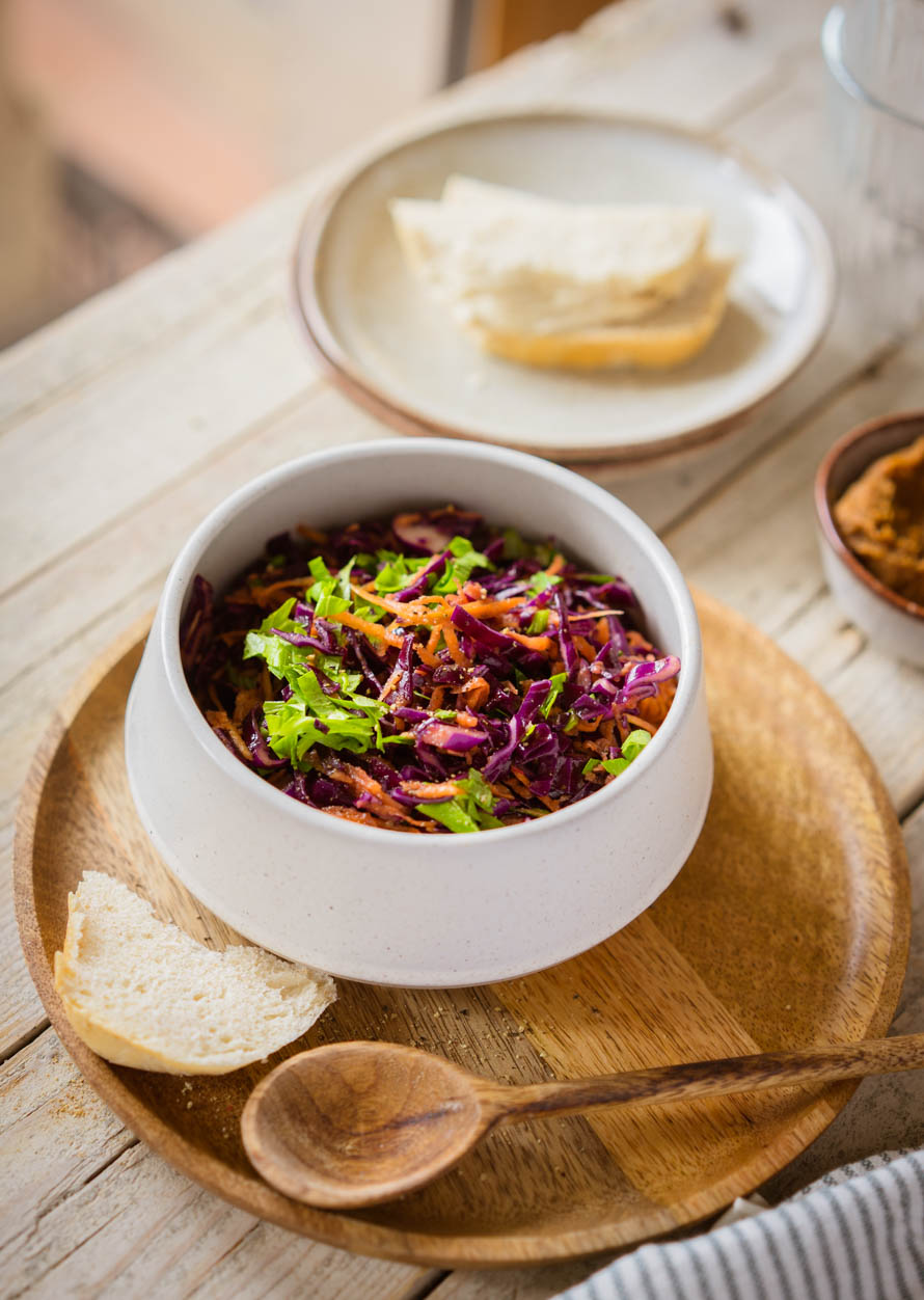 salade de chou rouge