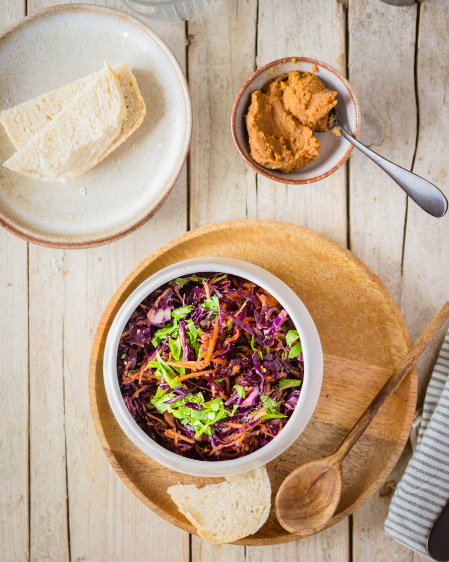 salade de chou rouge