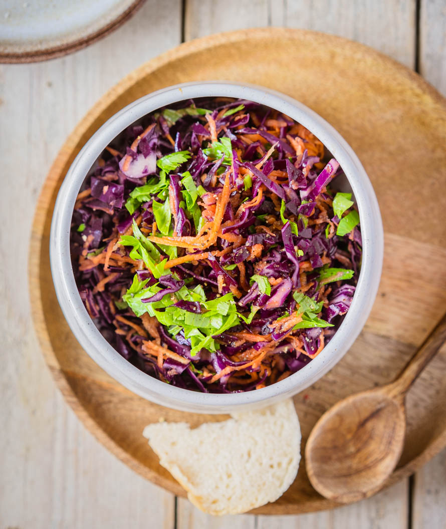 salade de chou rouge