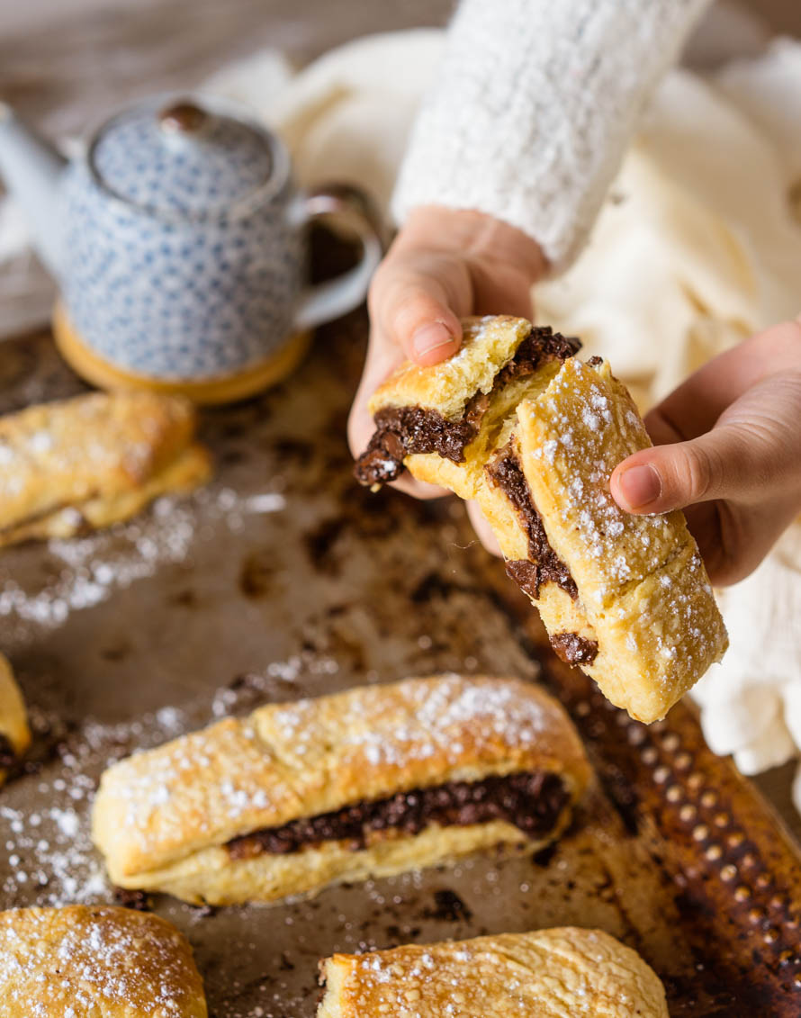 brioches suisse au chocolat