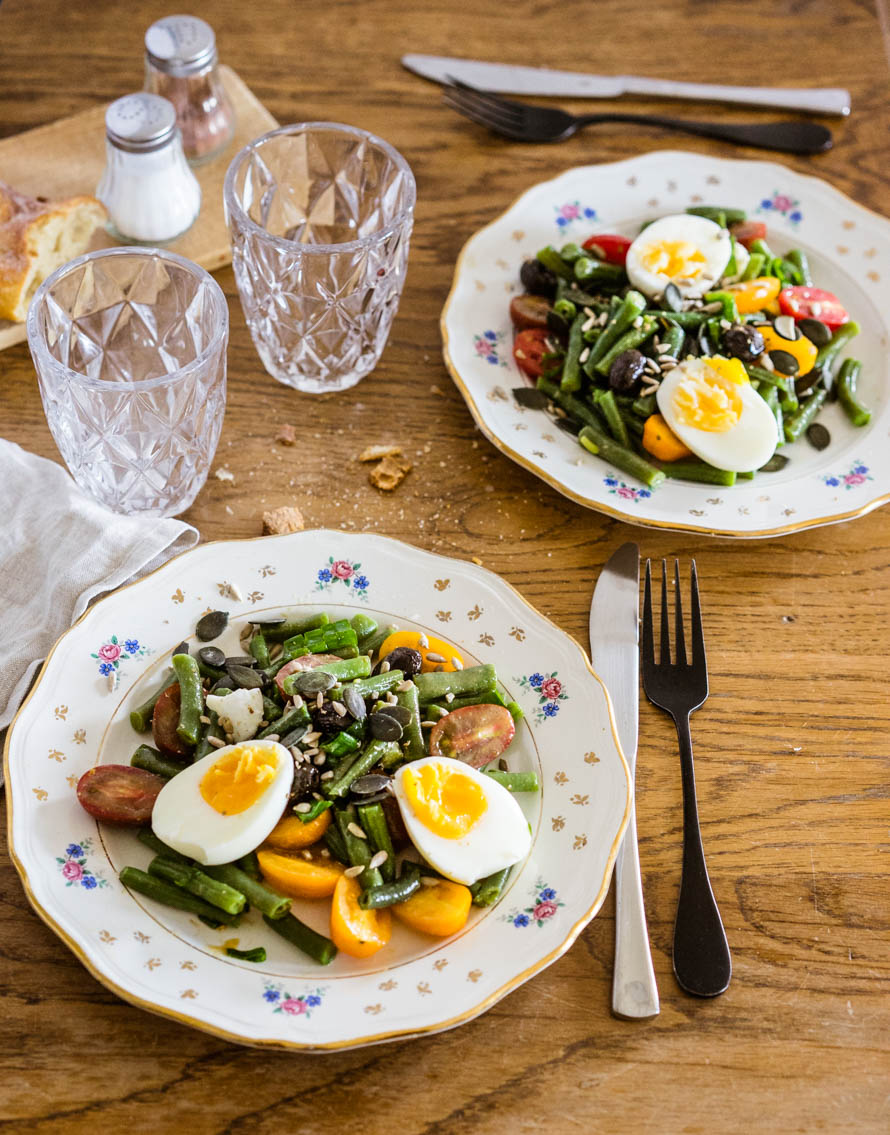 Salade de haricots verts