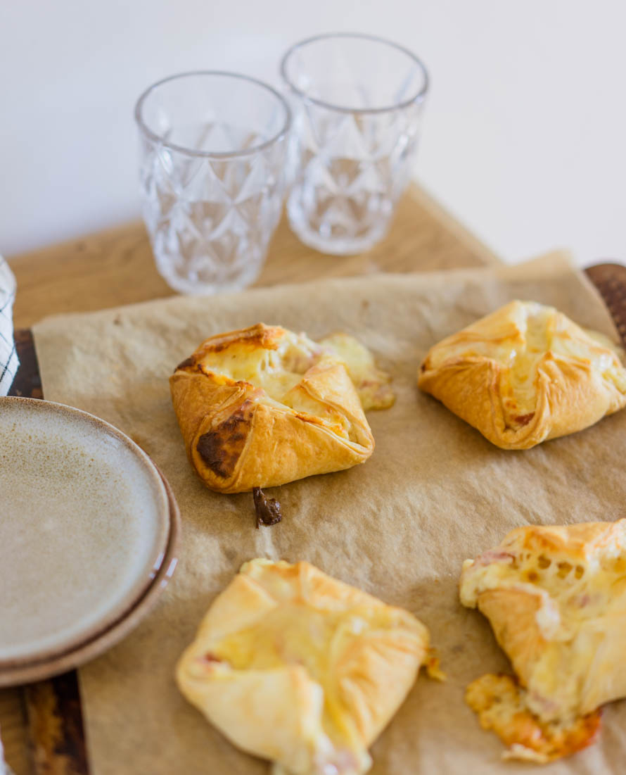 Feuilletés jambon-fromage