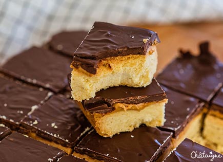 Millionnaire shortbread à la cacahuète [complètement addictif]