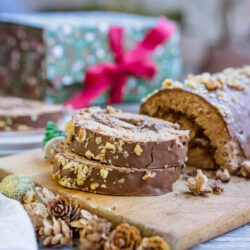 Bûche tout chocolat [parce qu'il n'y a pas de Noël sans chocolat]