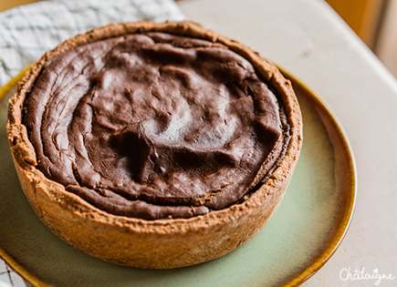 Flan pâtissier tout chocolat [avec un petit goût de revienzy !]