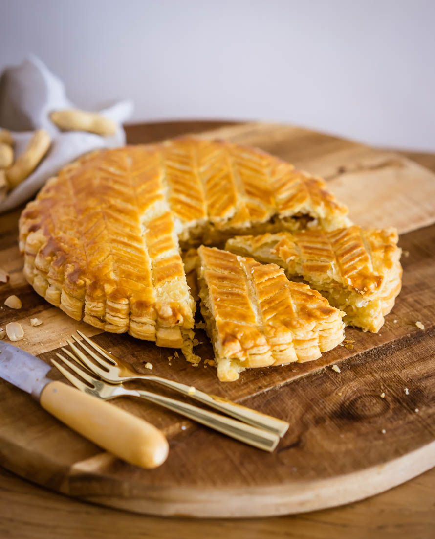 galette des rois aux cacahuètes