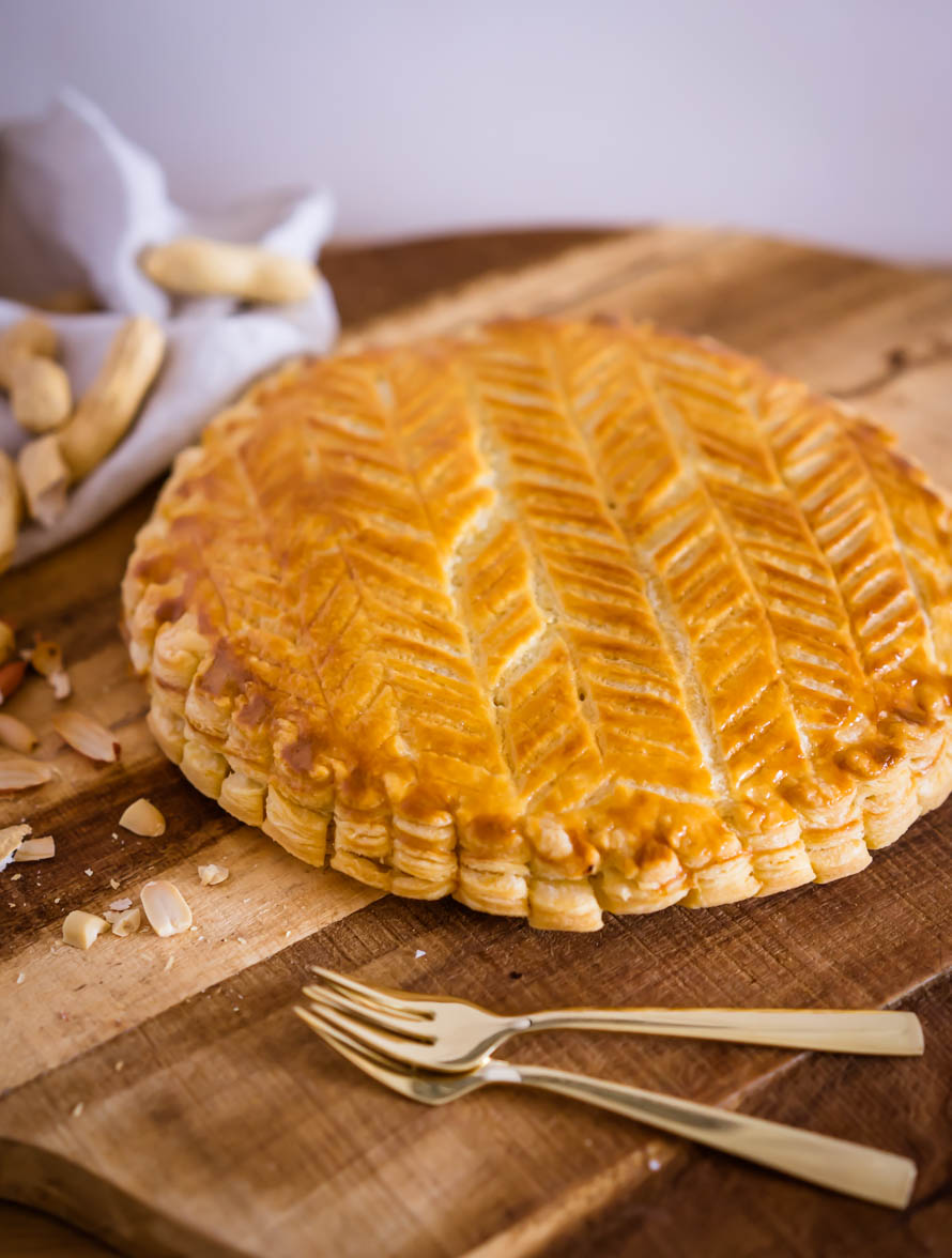 galette des rois aux cacahuètes