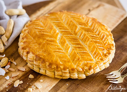 Galette des rois aux cacahuètes [et bonne année 2024]