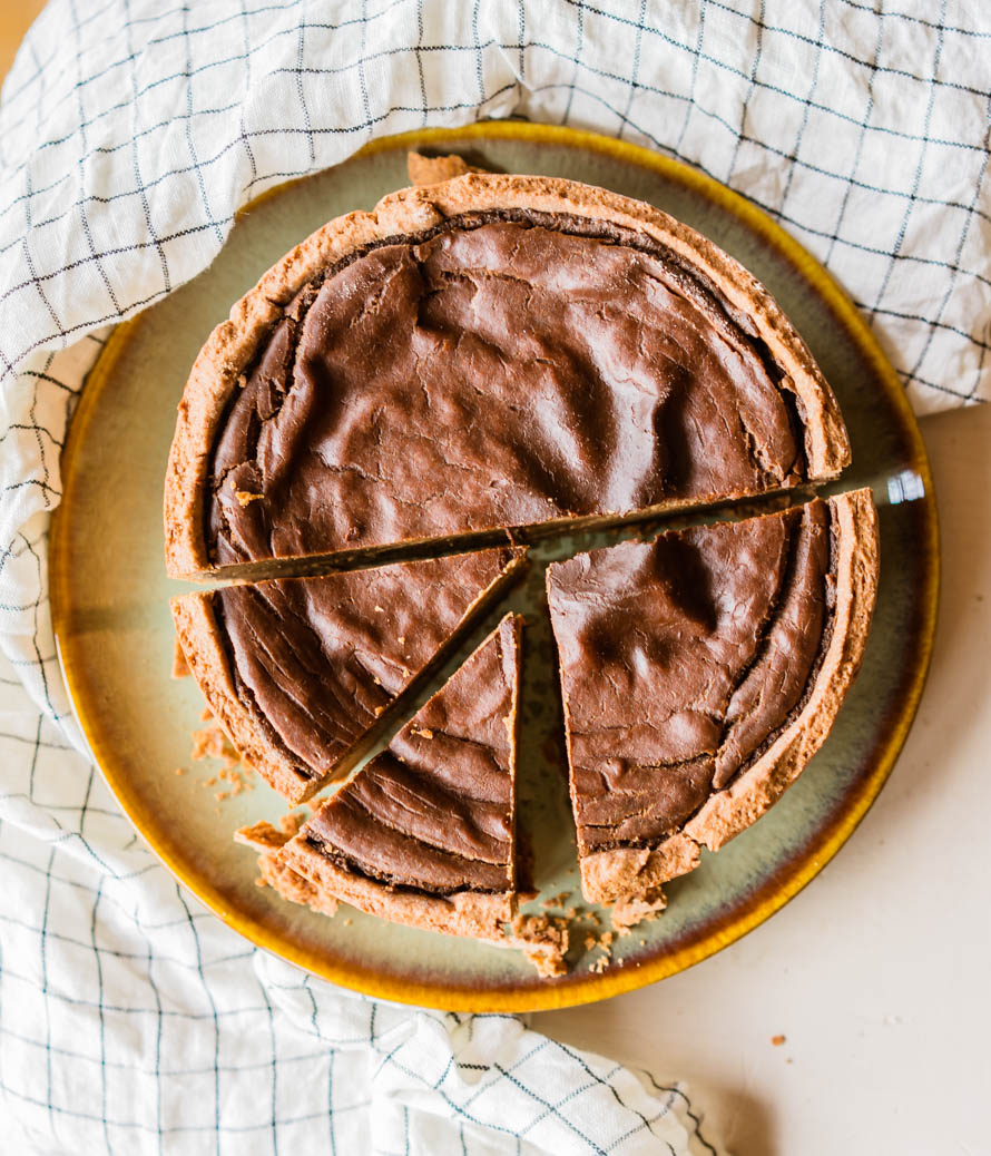 Flan pâtissier tout chocolat