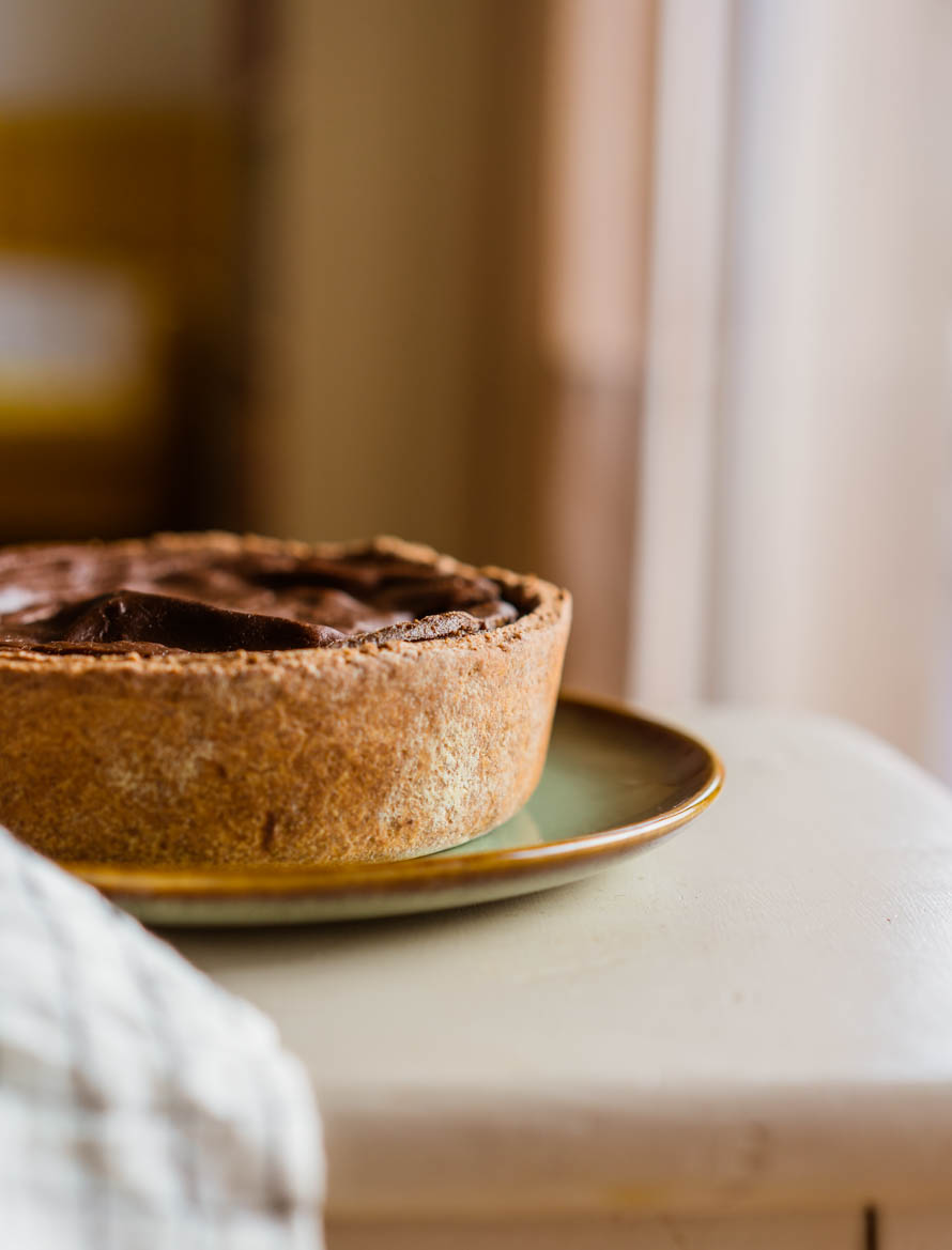 Flan pâtissier tout chocolat