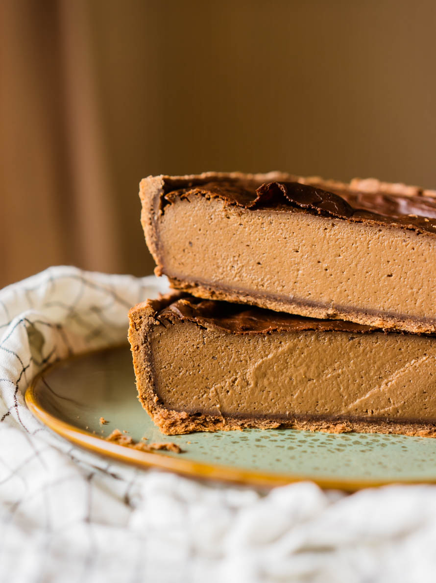 Flan pâtissier tout chocolat