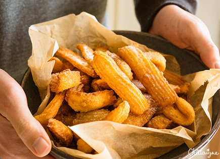 Churros [légers et rapides à faire]