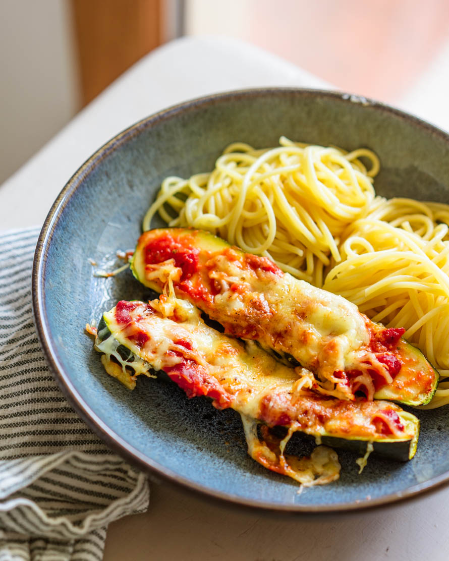 courgettes pizzas