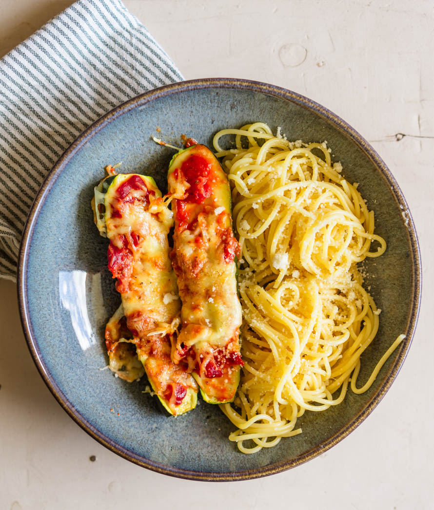 courgettes pizzas