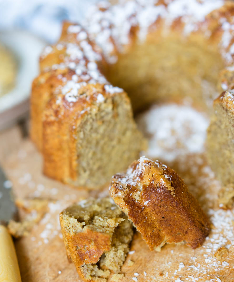 gâteau banane - noix de coco