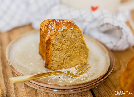 Gâteau banane – noix de coco [ultra moelleux et anti-gaspi]