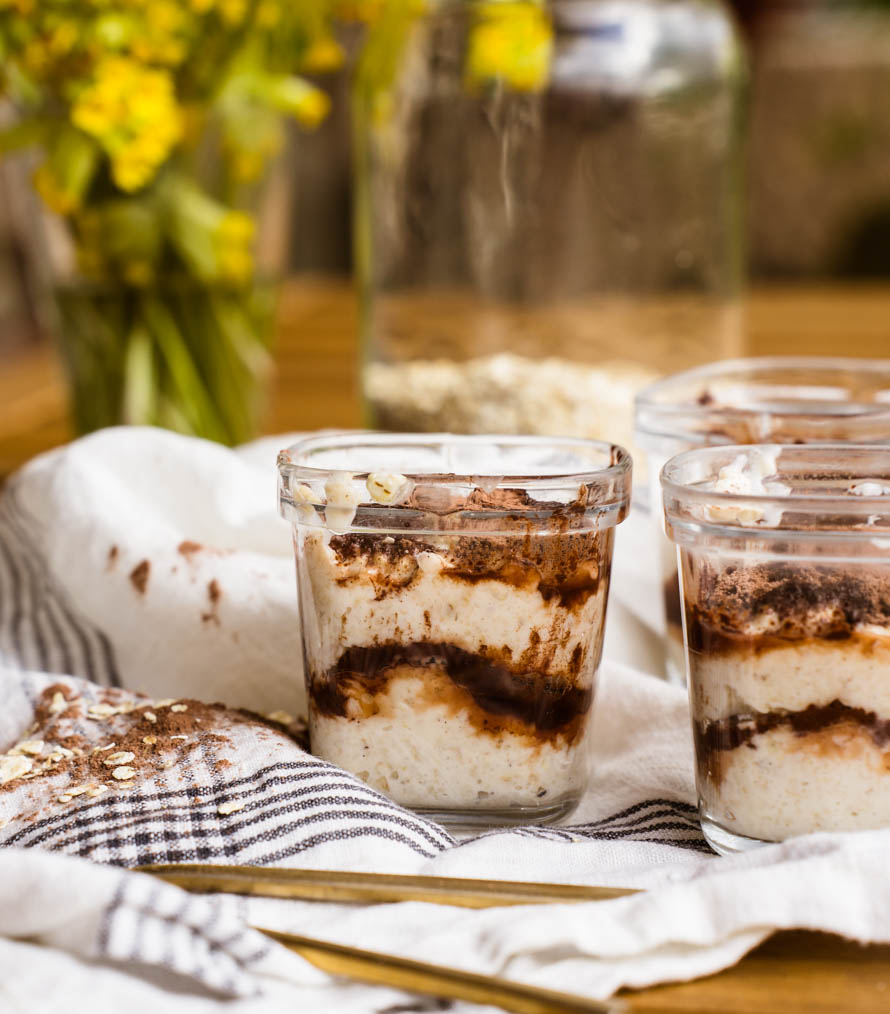 Porridge façon tiramisu