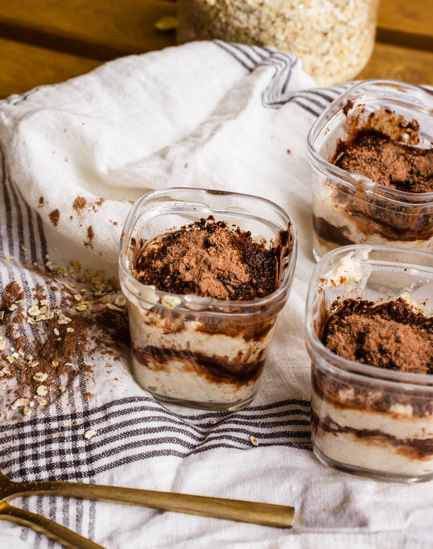 Porridge façon tiramisu