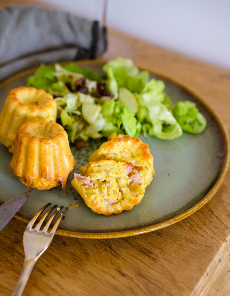 Cannelés jambon-fromage Cannelés jambon-fromage