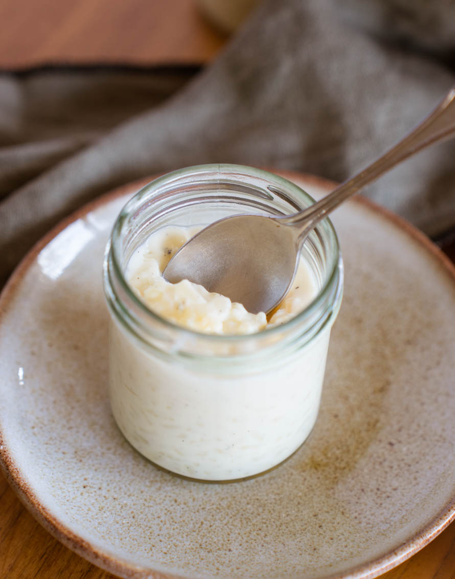 Riz au lait à la vanille Riz au lait à la vanille