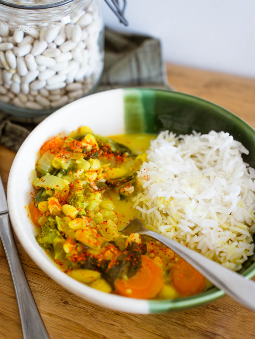 Curry aux blettes Curry aux blettes