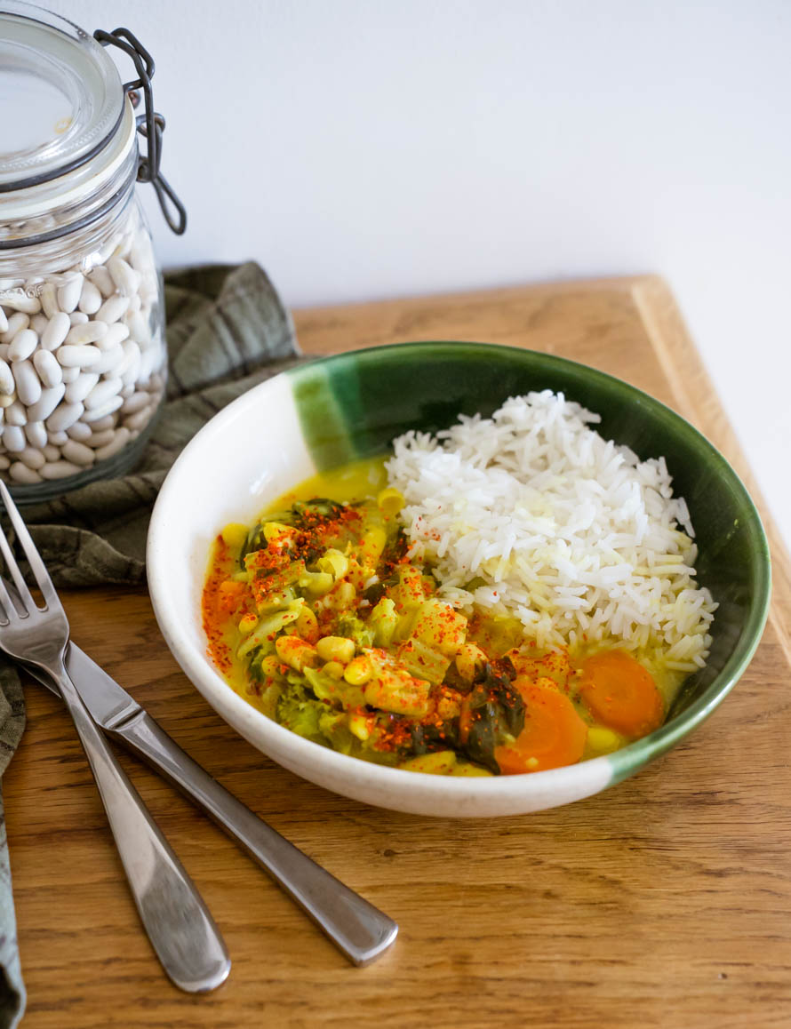 Curry aux blettes Curry aux blettes