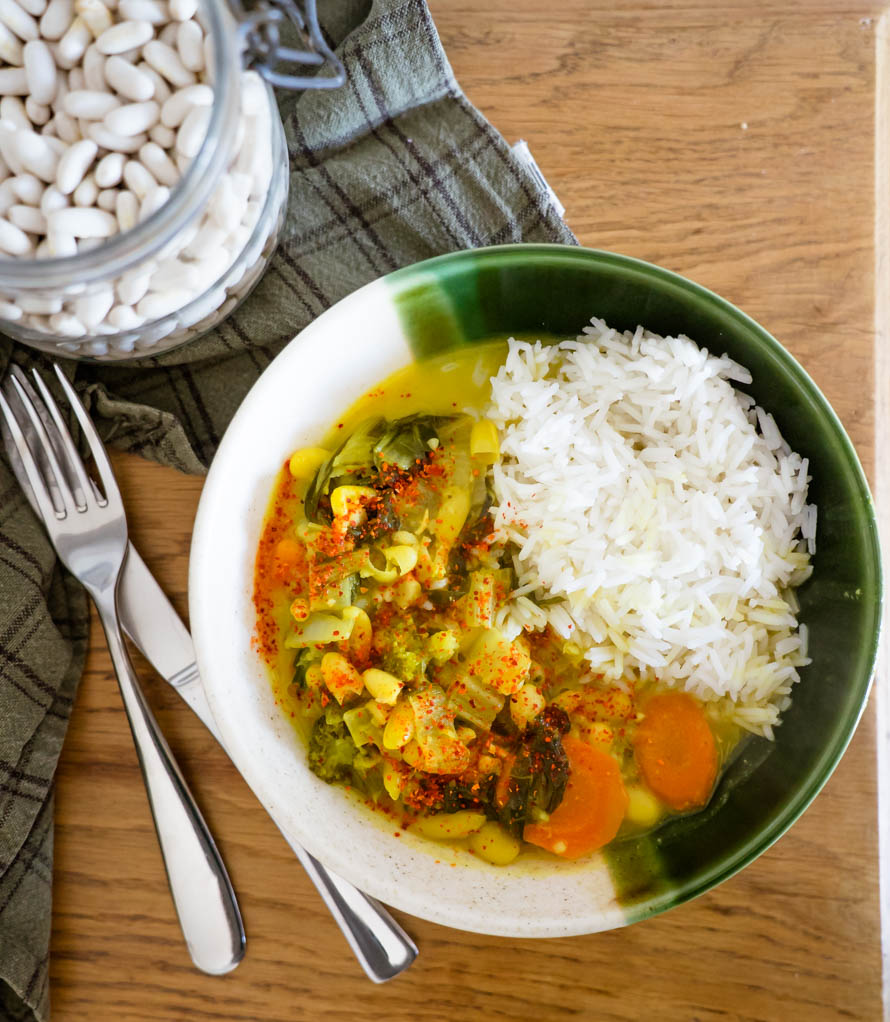 Curry aux blettes Curry aux blettes