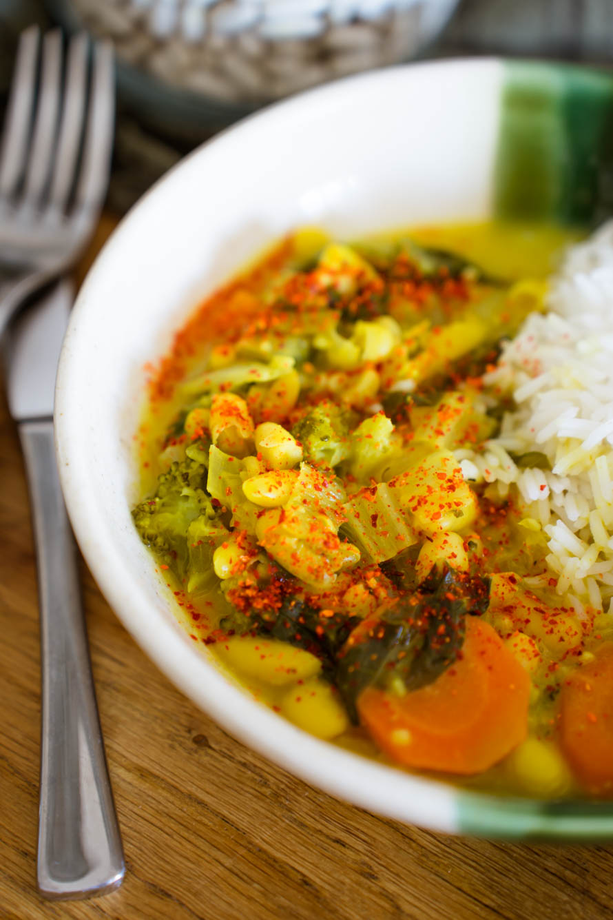 Curry aux blettes Curry aux blettes