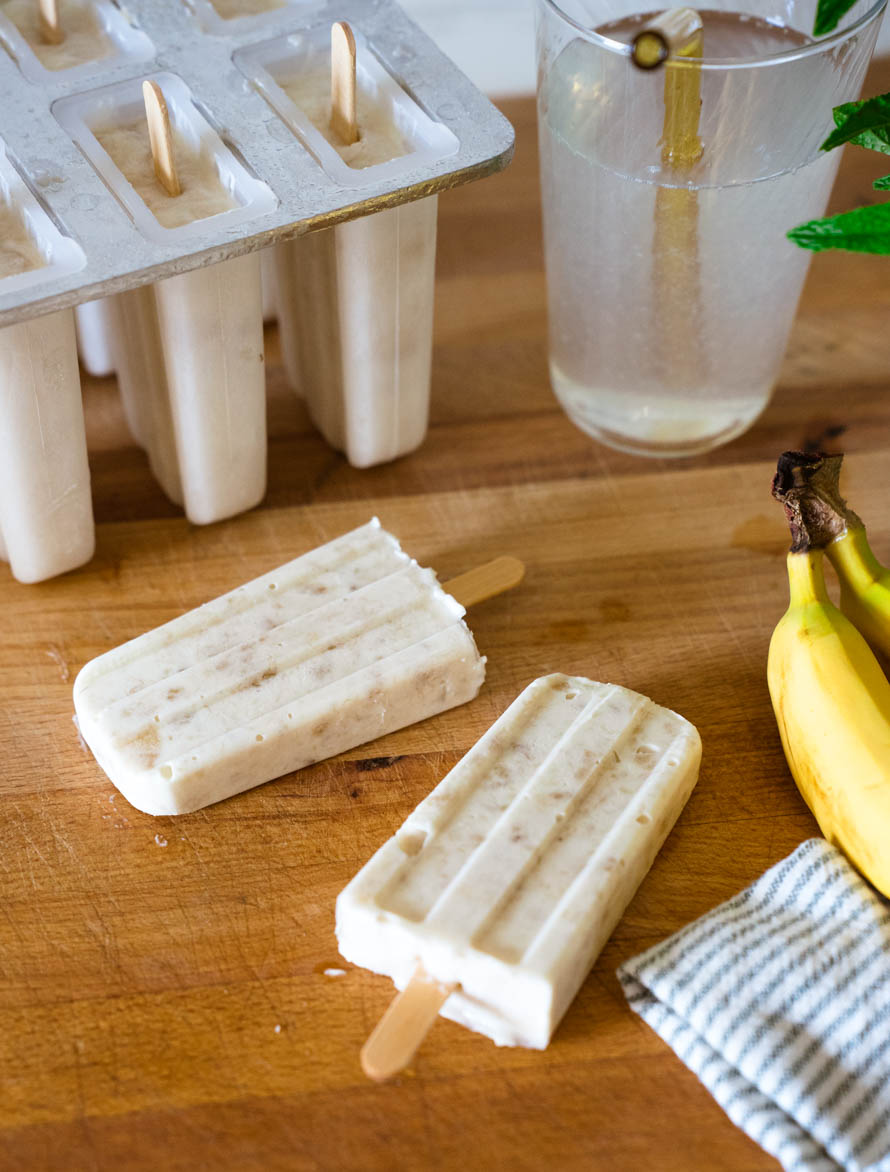 Glaces à la banane Glaces à la banane