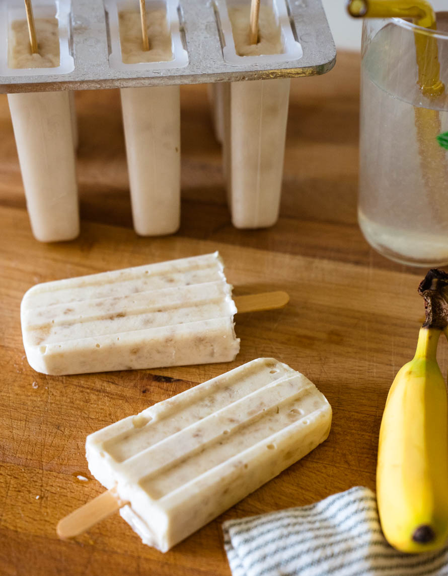 Glaces à la banane Glaces à la banane