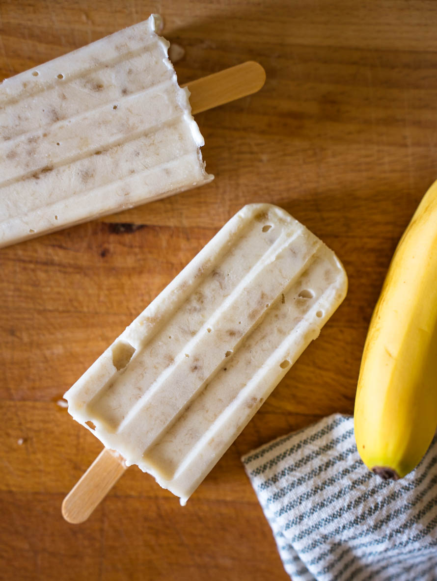 Glaces à la banane Glaces à la banane