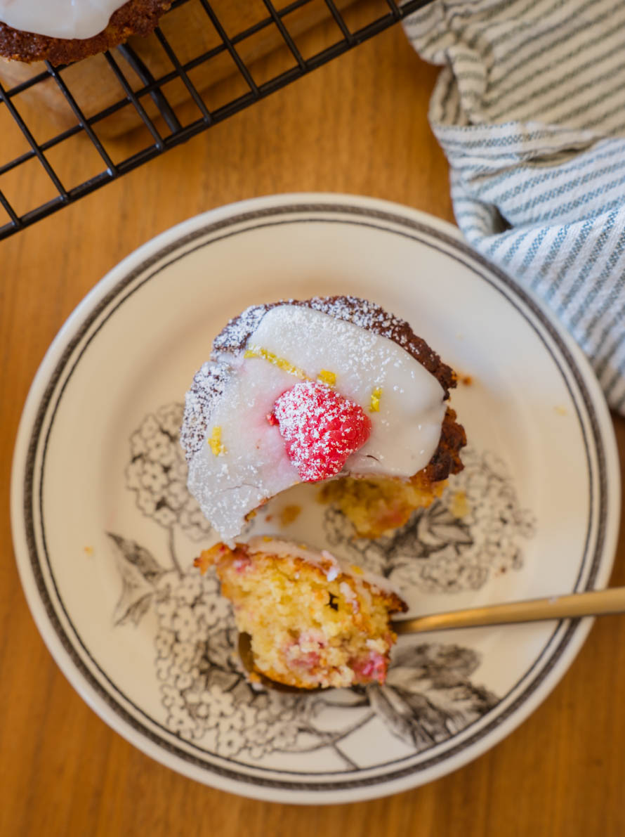 Muffins citron - framboises Muffins citron - framboises