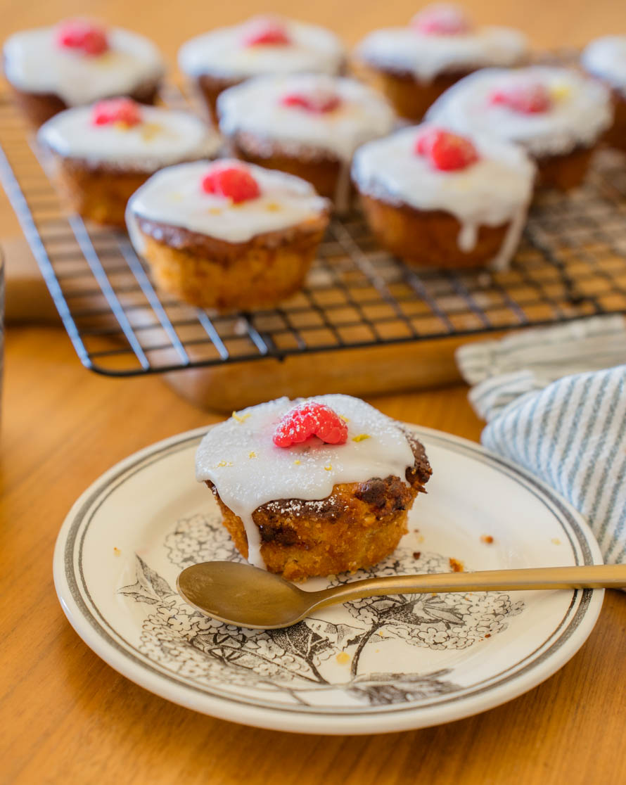 Muffins citron - framboises Muffins citron - framboises