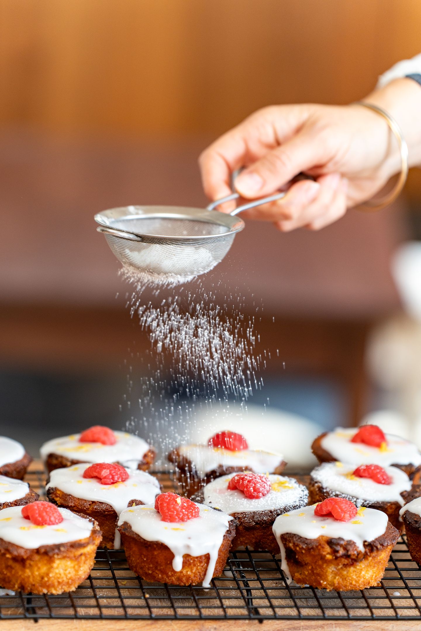Muffins citron - framboises
