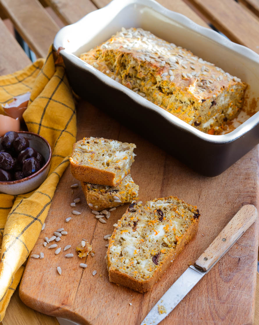 Cake feta et olives