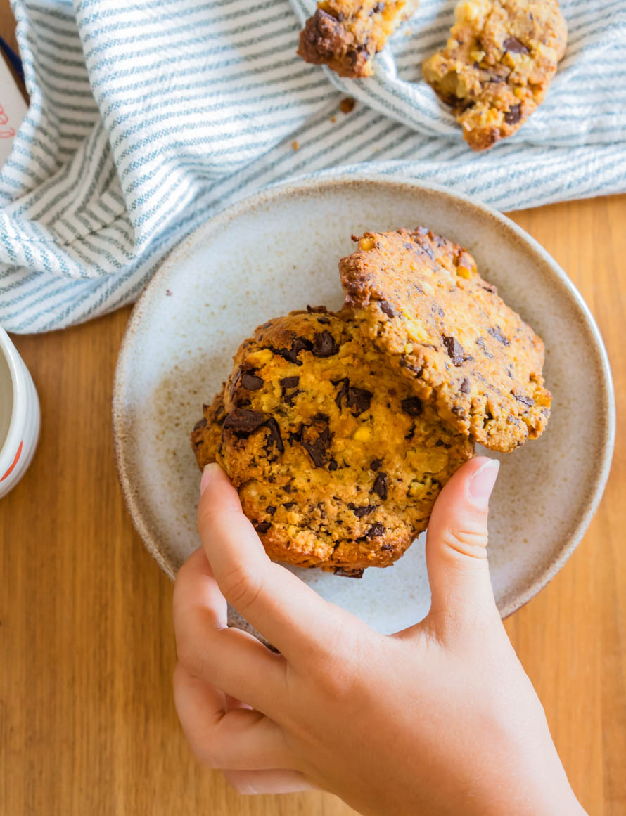 Cookies aux pois chiches