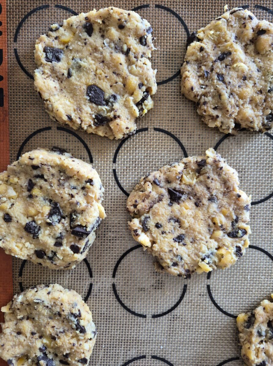 Cookies aux pois chiches